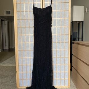 Lafemme Black Long Dress small sized.